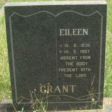 GRANT Eileen 1930-1987