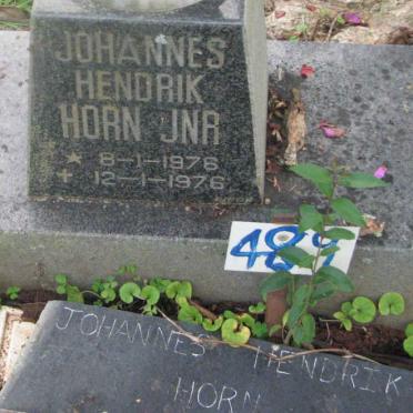 HORN Johannes Hendrik 1976-1976