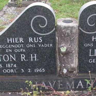 HAVEMANN Anton R.H. 1874-1965 &amp; Lily H.A.F.C. HEYMANS 1893-