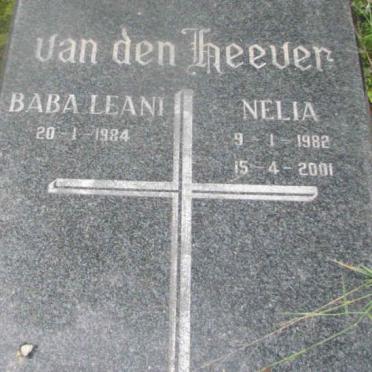HEEVER Nelia, van den 1982-2001 :: VAN DEN HEEVER Leani -1984