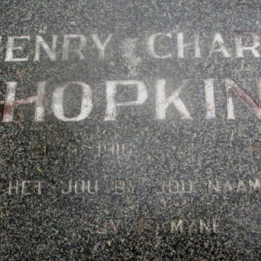 HOPKINS Henry Charles 1916-1989