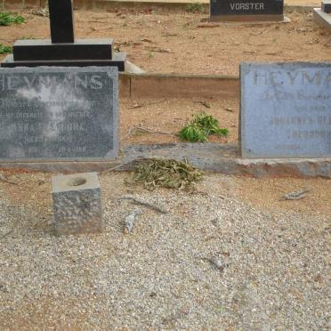 HEYMANS Johannes Hendrik Theodorus 1902-1991 &amp; Anna Eleonora DROTSKY 1908-1960 