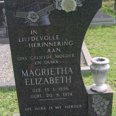 JORDAAN Magrietha Elizabeth 1898-1974