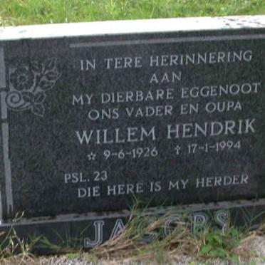 JACOBS Willem Hendrik 1926-1994