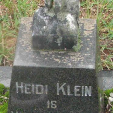 KLEIN Heidi -1974