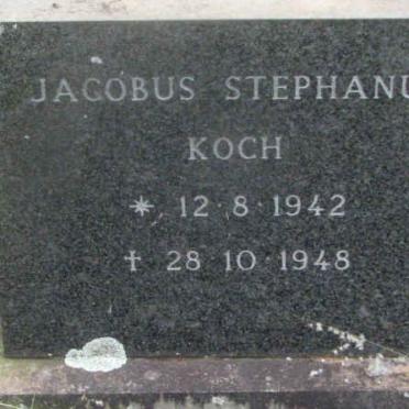 KOCH Jacobus Stephanus 1942-1948
