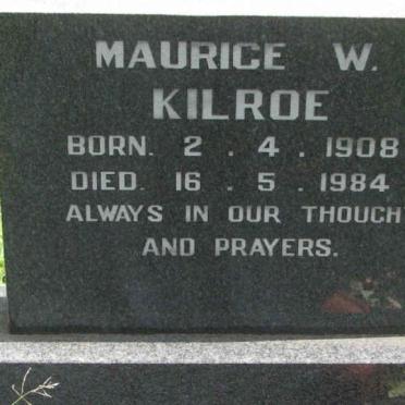KILROE Maurice W. 1908-1984