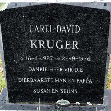 KRUGER Carel David 1927-1976