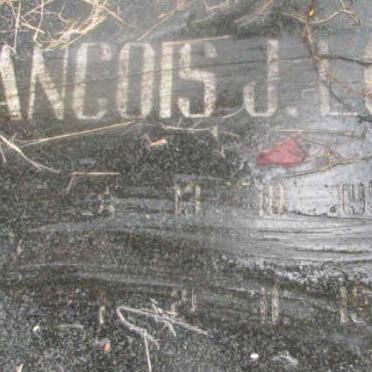 LOTTER Francois J. 1950-1988
