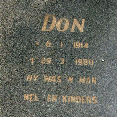 LOWE Don 1914-1980