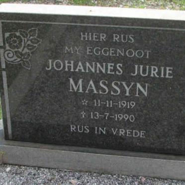 MASSYN Johannes Jurie 1919-1990