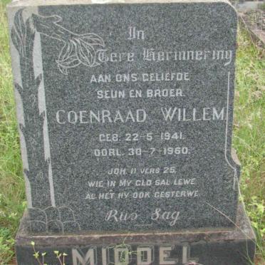 MIDDEL Coenraad Willem 1941-1960