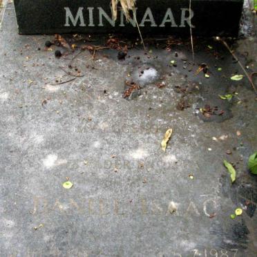 MINNAAR Daniel Isaac 1922-1987