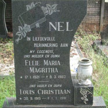 NEL Louis Christiaan 1919-1991 &amp; Ellie Maria Margritha 1921-1983