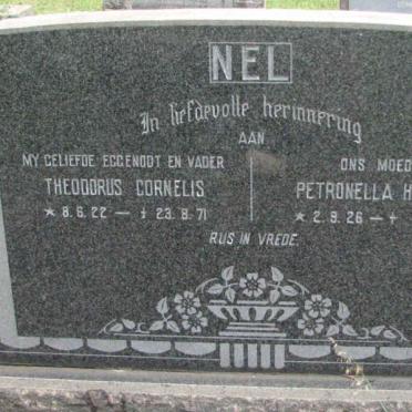 NEL Theodorus Cornelis 1922-1971 &amp; Petronella Hermina 1926-