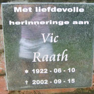 RAATH Vic 1922-2002