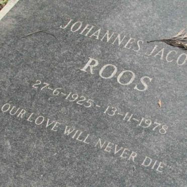 ROOS Johannes Jacobus 1925-1978