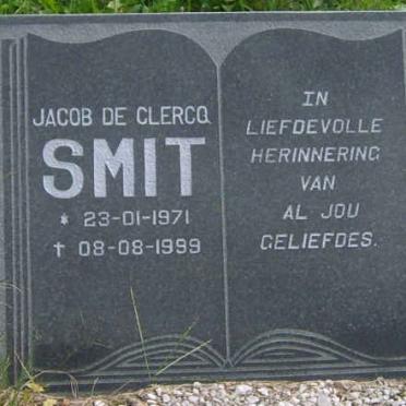 SMIT Jacob De Clercq 1971-1999