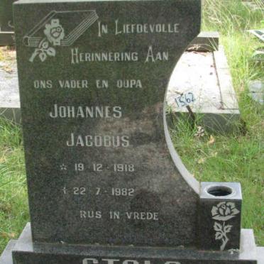 STOLS Johannes Jacobus 1918-1982