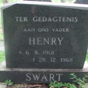 SWART Henry 1901-1968