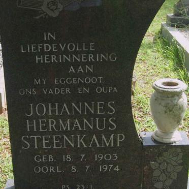 STEENKAMP Johannes Hermanus 1903-1974