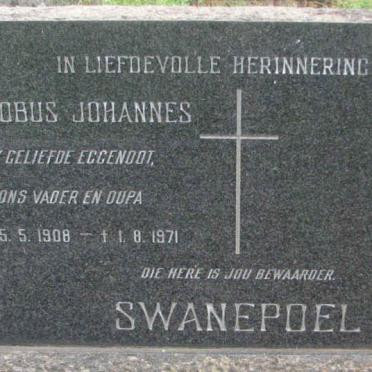 SWANEPOEL Jacobus Johannes 1908-1971