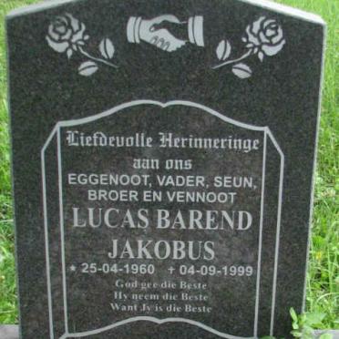 SWART Lucas Barend Jakobus 1960-1999