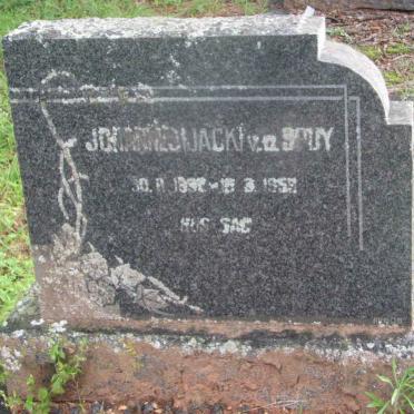 SPUY Johannes, v.d. ?-1959