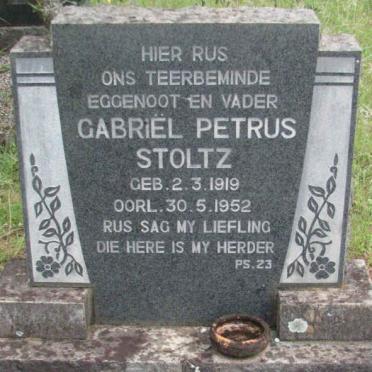 STOLTZ Gabriël Petrus 1919-1952