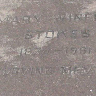 STOKES Mary Winfred 1874-1961