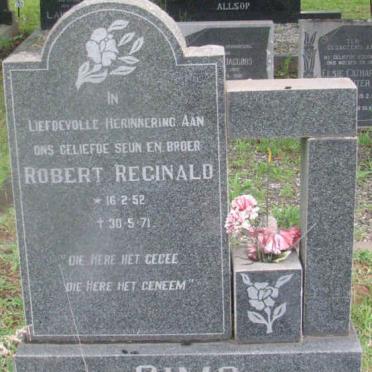 SIMS Robert Reginald 1952-1971