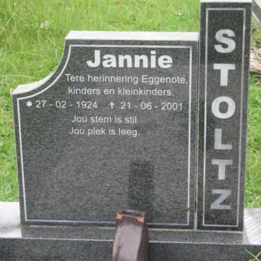 STOLTZ Jannie 1924-2001