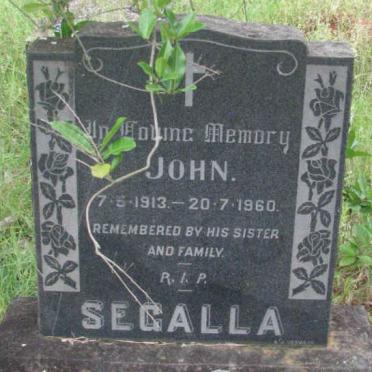 SEGALLA John 1913-1960