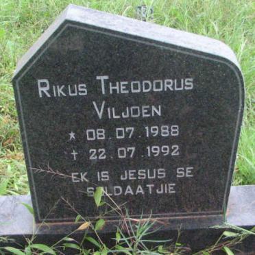 VILJOEN Rikus Theodorus 1988-1992