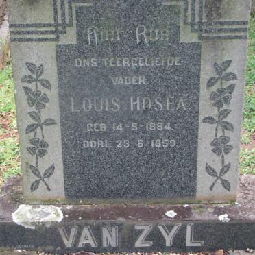 ZYL Louis Hosea, van 1894-1959