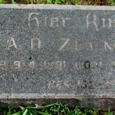 ZEEMAN A.D. 1891-1957