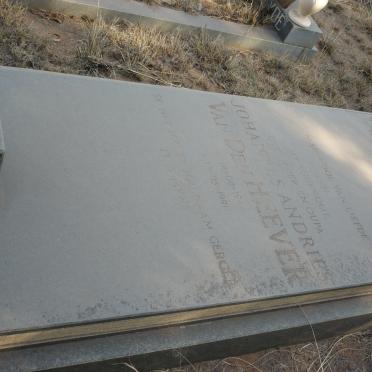 HEEVER Johannes Andries, van den 1946-1991