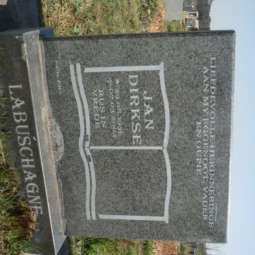 LABUSCHAGNE Jan Dirkse 1936-2004