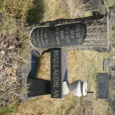 MacLAUGHLAN David M. 1927-1966