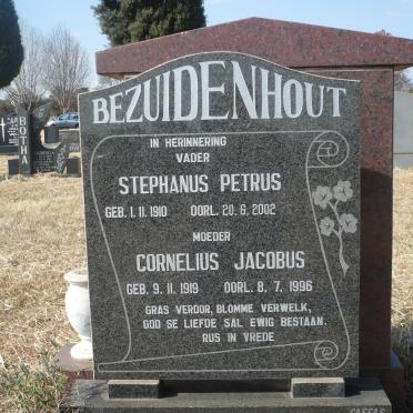 BEZUIDENHOUT Cornelius Jacobus 1919-1996