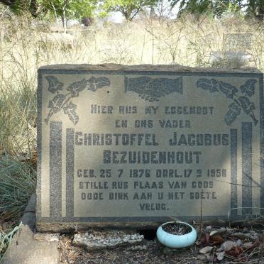 BEZUIDENHOUT Christoffel Jacobus 1876-1958