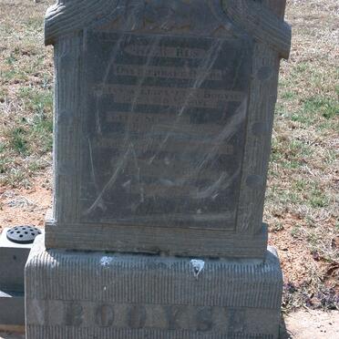 BOOYSE Nicolaas Johannes 1866-1935 &amp; Johanna Elizabeth V.D. MERWE 1871-1932