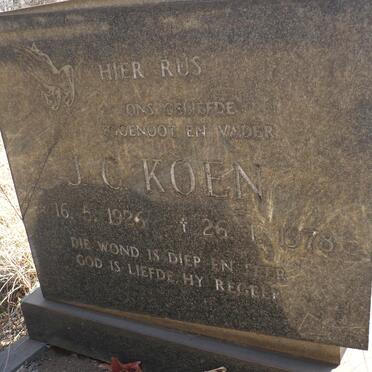 KOEN J.C. 1926-1978