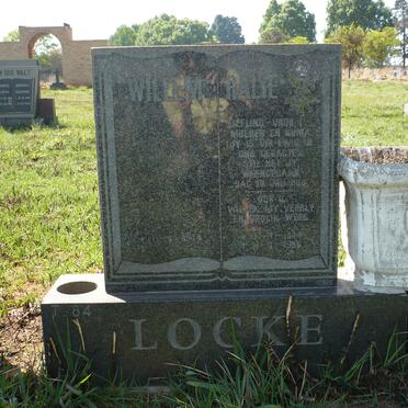 LOCKE Willem 1944- &amp; Ralie 1944-1986