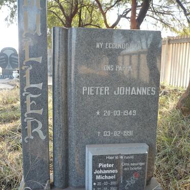 MULLER Pieter Johannes 1949-1991 :: MULLER Pieter Johannes Michael 2003-2003