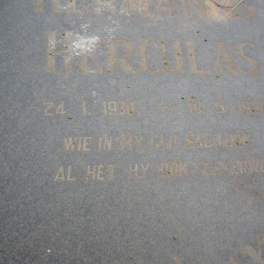 MOSTERT Hermanus Herculas 1930-1980