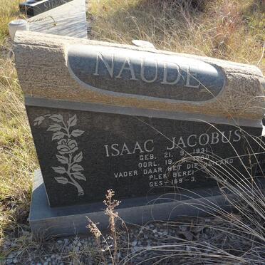 NAUDE Isaac Jacobus 1931-1980