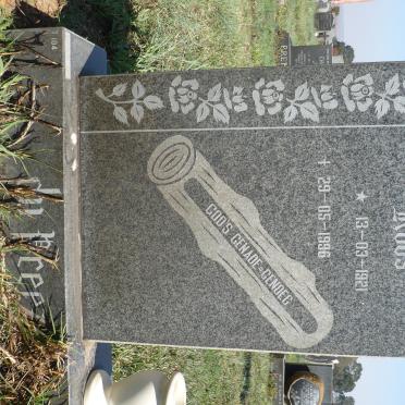 PREEZ Koos, du 1921-1996