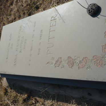 PUTTER Anna Magrietha Sophia 1951-1991