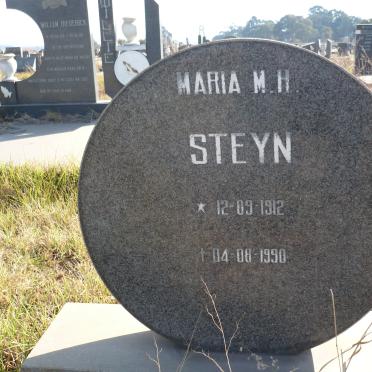 STEYN Maria M.H. 1912-1990